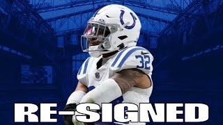 Breaking News: Indianapolis Colts Re-Sign Julian Blackmon | Much Needed Safety Help