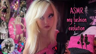 ASMR my fashion history throughout my entire life! 💖👱🏼‍♀️