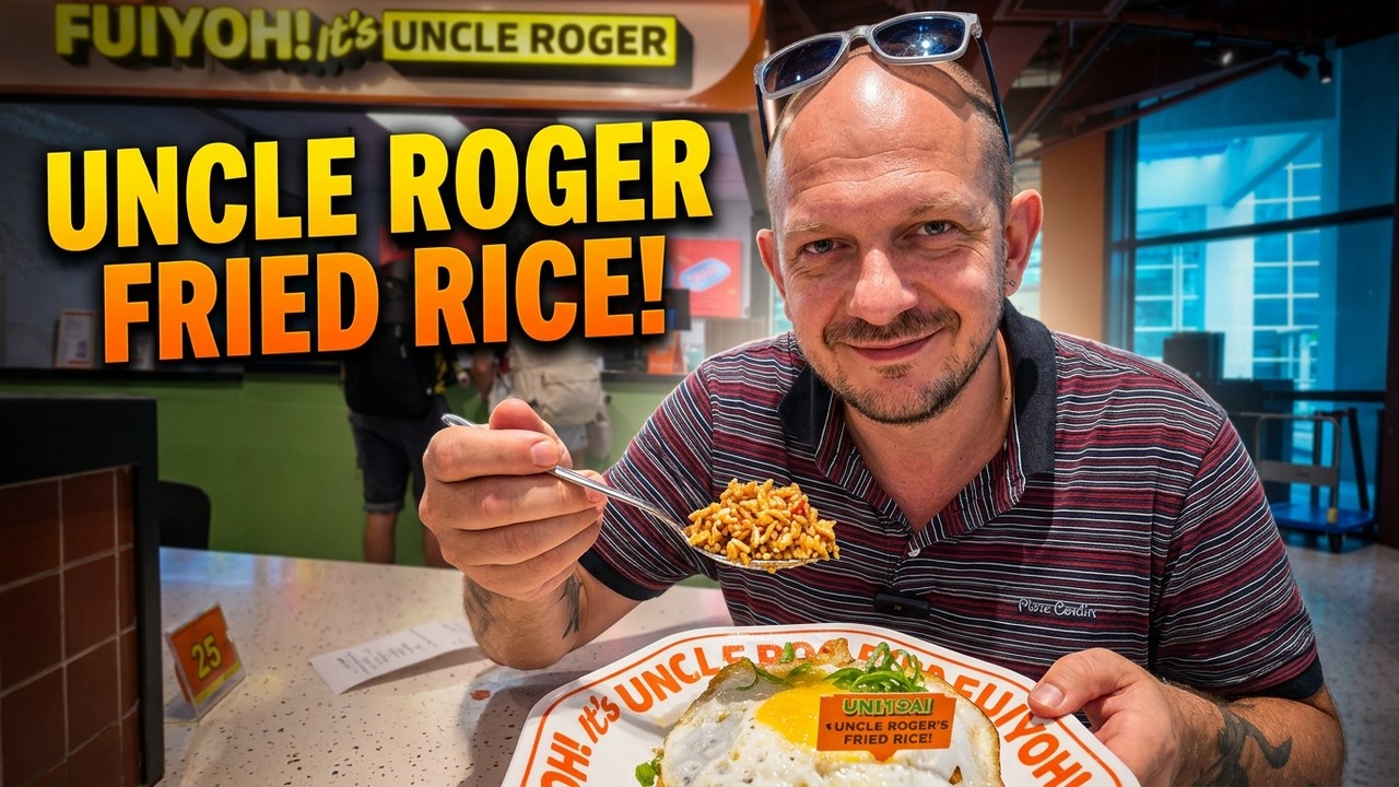 Trying Uncle Roger’s Restaurant 🍚 FUIYOH Fried Rice Worth It?! # ...