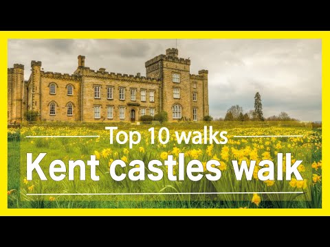 Kent Castles Walk | National Trust of Chiddingstone Castle | Penshurst and Leigh | 🇬🇧 Hiking UK