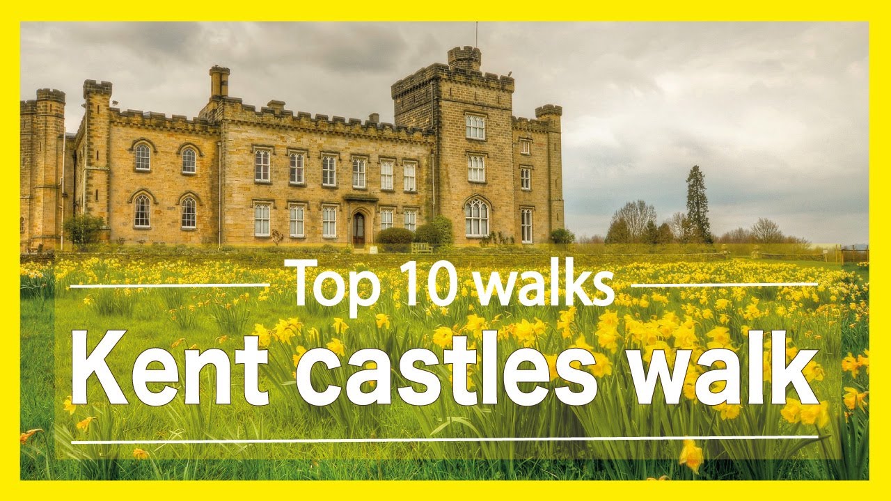 Kent Castles Walk | National Trust of Chiddingstone Castle | Penshurst and Leigh | 🇬🇧 Hiking UK
