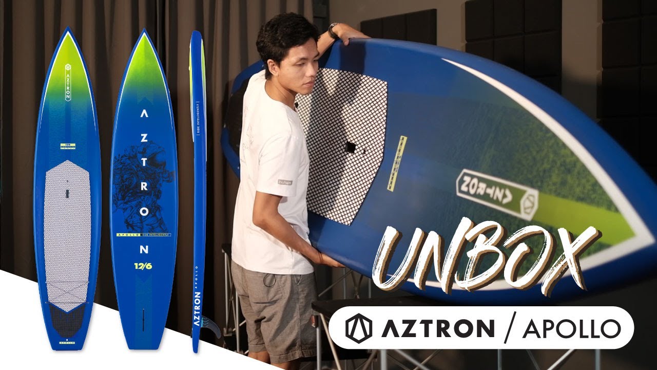 UNBOX : Aztron Apollo 12.6 Touring SUP series บอร์ดแข็งทรง Touring ที่ ...