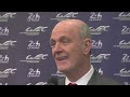 Interview Dr Ullrich (Audi) at the ACO press conference in Paris