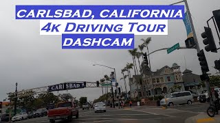 Carlsbad, California | 4k Driving Tour | Dashcam