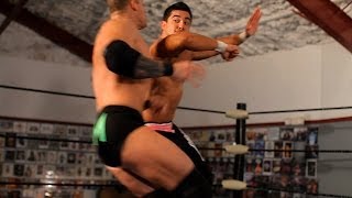 How to Do a Back Elbow Off a Rope | Wrestling Moves