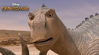Aladar finds Water - Dinosaur (HD Movie Clip)