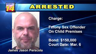 Taylorsville Sex Offender Jailed On Charges Including Illegally Being On Premises