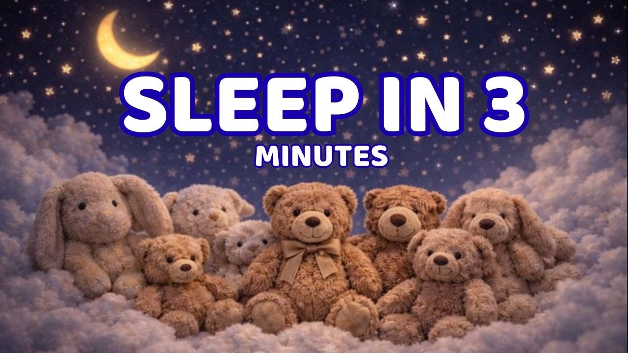 Slow & Gentle Lullaby ✨ Help Baby Sleep In 3 Minutes ⭐  Twinkle Twinkle Little Star 🎵