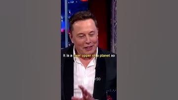 Elon Musk on the reason why we need to go to MARS!