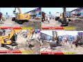 Travaux route kulumba vers aeroport vers tshango