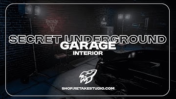 GTA V MLO - Secret Underground Garage - [FIVEM]