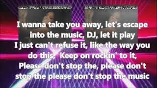 PLEASE DONT STOP THE MUSIC (KARAOKE) - RIHANNA Resimi