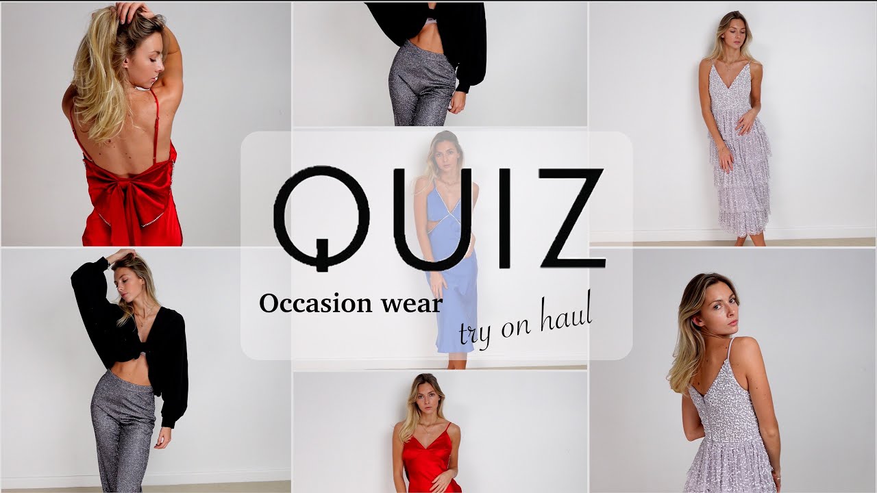 QUIZ TRY ON HAUL | EVENT / OCCASION WEAR | Emily Wilson Fashion
