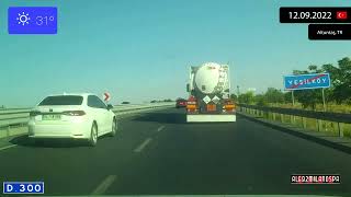 Driving through Konya ili (Türkiye) from Akşehir to Ilgın 12.09.2022 Timelapse x4