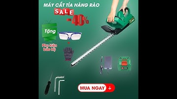Hiện Đại và Tiện Lợi - Máy Cắt Tỉa Hàng Rào HIMOKI -  Giải Pháp Tối Ưu Cho Bạn