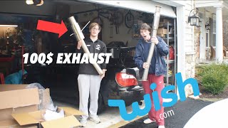 How Bad Is A Wish.com Car Exhaust? Subaru Wrx