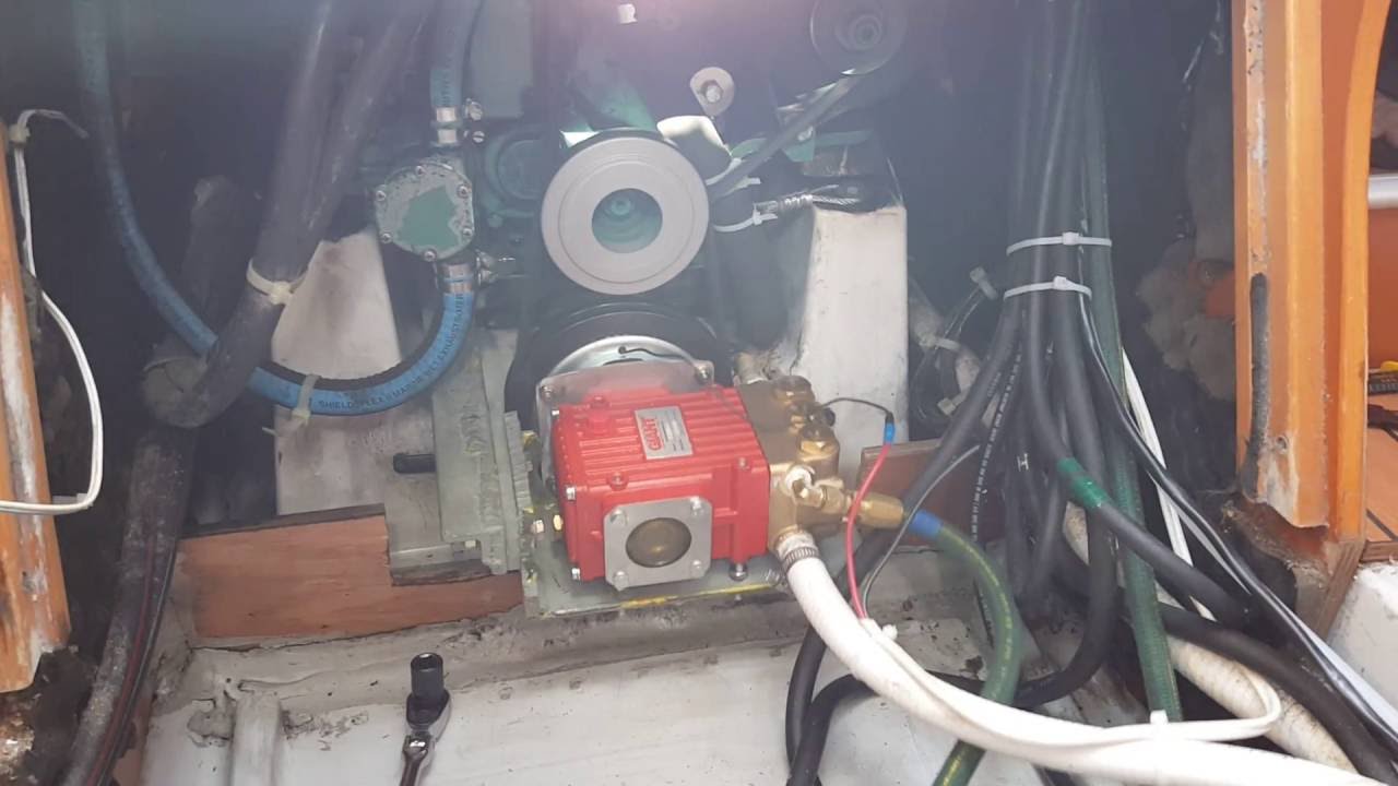 Aqua Marine Watermaker install on a Beneteau 40.7