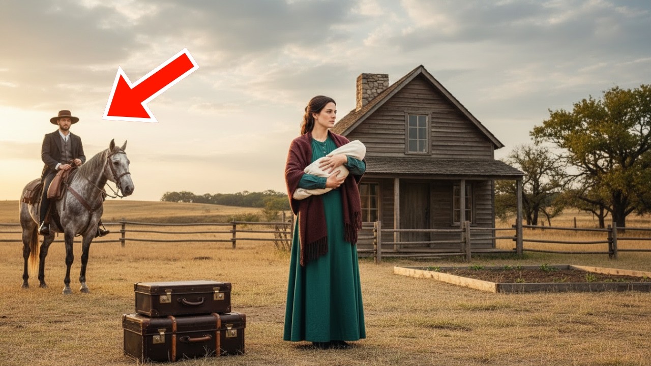 La viuda recibe solo una cabaña como herencia… pero el dueño de la finca revela algo que cambia su