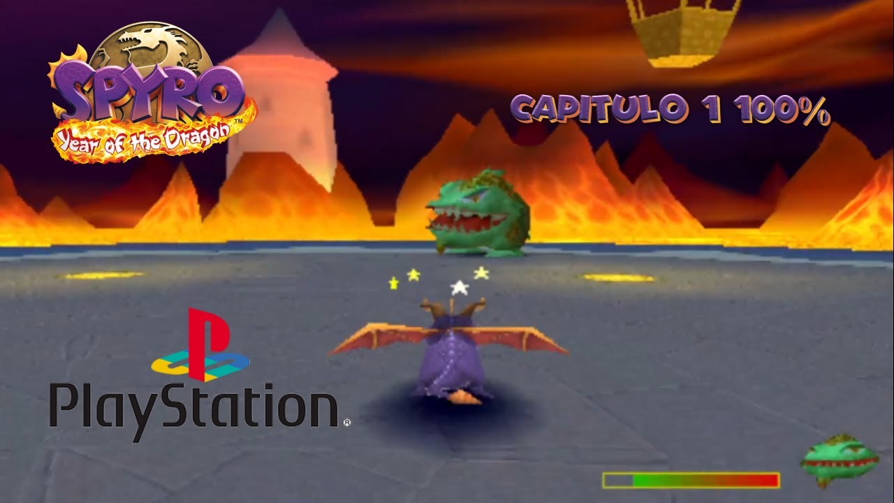 Spyro 3 Year Of The Dragon Sur PS1 – Version Française – Sans Notice – Bon état
