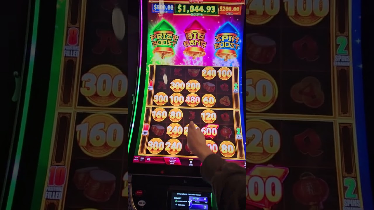 Бонусные игры Prize Boost, Big Bang и Spin Boost в слоте