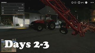 Farming Simulator 19 Ravensberg Part 03 Days 2-3 Field work fails