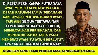 Di pernikahan putra saya, ayah mempelai mempermalukanku: 