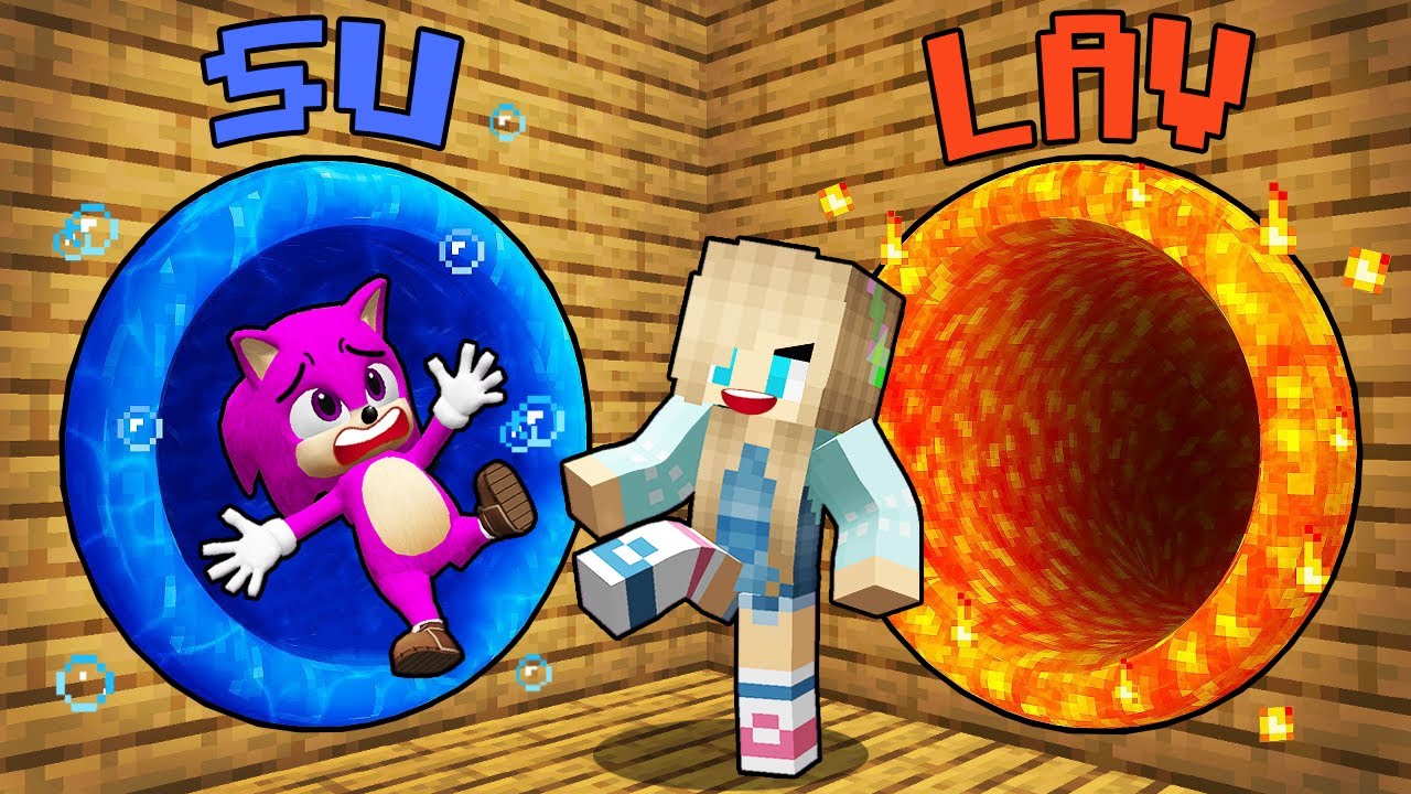 LAV VS SU KAPI SEÇME SAVAŞI! 😨 Minecraft