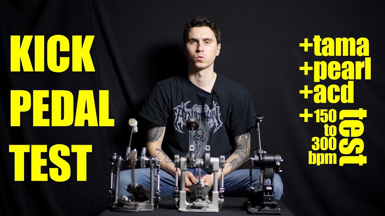 DOUBLE PEDALS COMPARISON (Pearl Demon/Speed Cobra/ACD unlimited