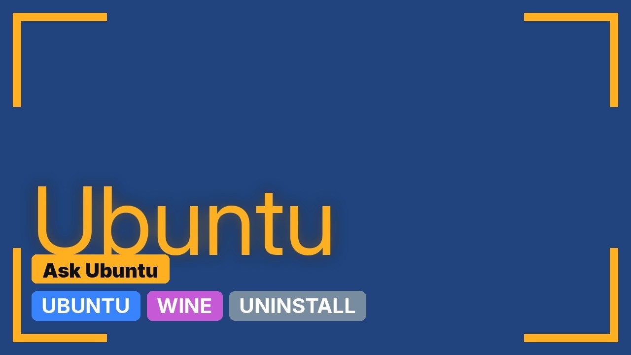 Ubuntu: Ubuntu 12.04 not loading after removing Wine (2 Solutions ...