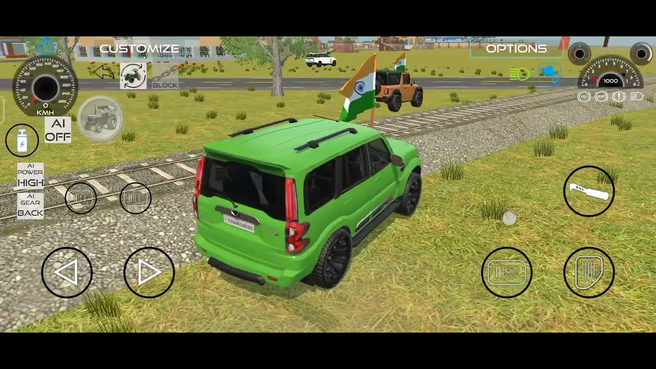 Scorpio thar CAR modification republic day special 