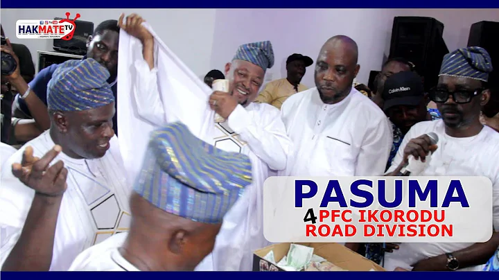 OGANLA PASUMA STORMS IKORODU FOR HIS FANS CLUB