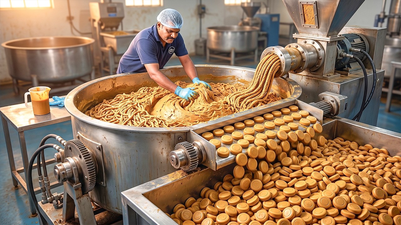 ⁣How Sandalwood Soap Is Mass-Produced in a Factory