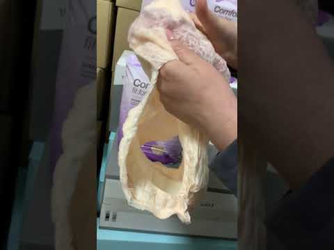 Впитывающее нижнее белье Comfort fit for her by Sainsbury’s Видеообзор урологические трусы
