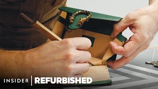 Slicing Open A $1,100 Gucci Bag To See If It's Worth It | Refurbished | Insider