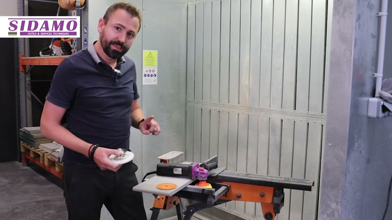 PRESENTATION + DEMONSTRATION MEULES ET PADS DIAMANTES