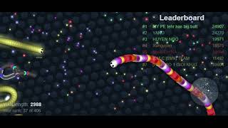 In this video guide you to escape the rings of other snakes. Slither.io |