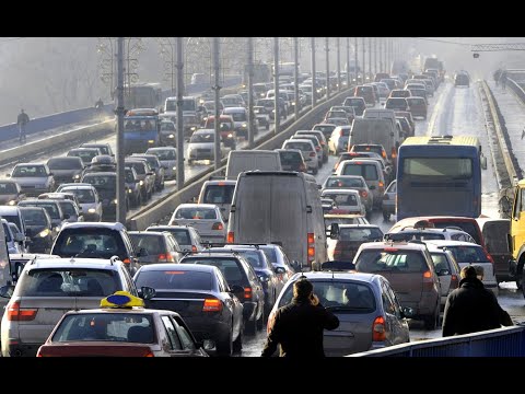 ASMRAMBIENCE Traffic Jam Ambience Sounds  1 HOUR