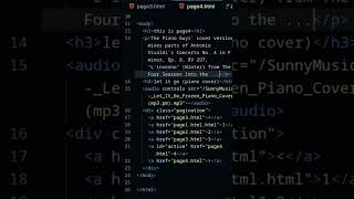 simple pagination | with html and css #codingforbeginners #learncoding #html #css code #learntocode