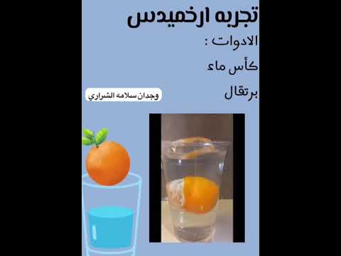 قانون ارخميدس للطفو