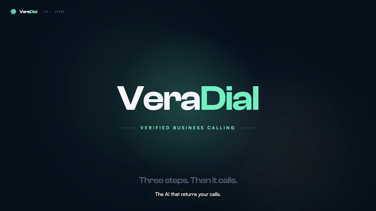 VeraDial explainer video thumbnail