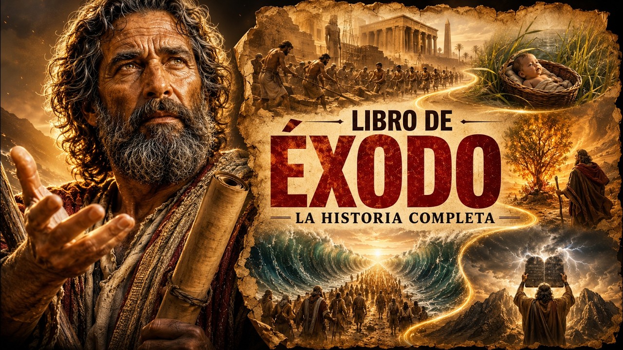 ÉXODO: La Historia Completa de Moisés | Las 10 Plagas, el Mar Rojo y el Sinaí