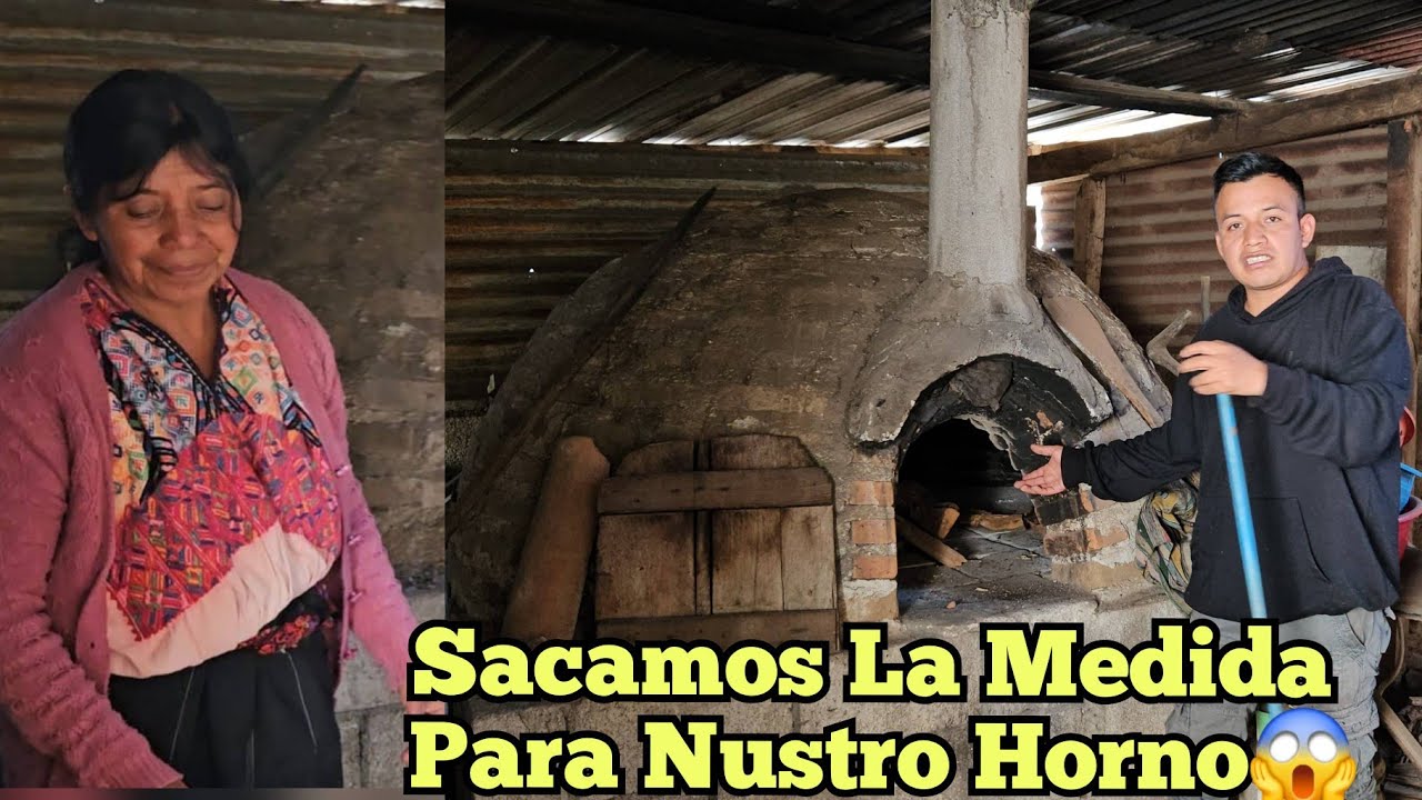 Así Aremos Nuestro Horno Como el De mi mamá 😱sacamos la Medida Para hacer uno Igual❤️