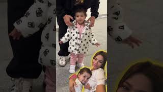 Sevgi Anası Aysunla Ilk Dəfə Gəzintidə