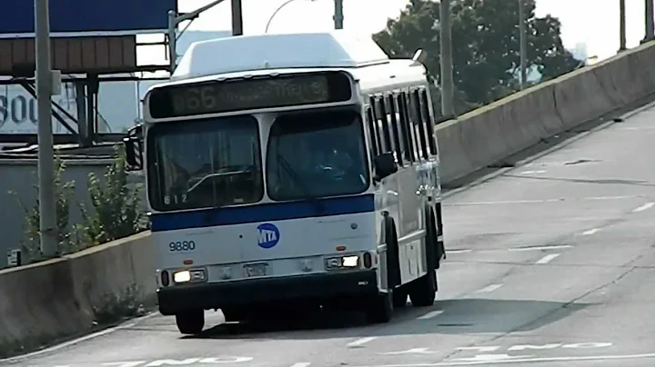 MTA Bus Company 1999 OBI Orion 05.501 CNG #9880 on the Q66 @ Flushing, Queens