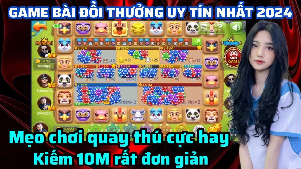 cctalk 99 Top Game Bài Đổi Thưởng Online Uy Tín | Cách chơi quay thú kiếm 10 củ rất đơn giản