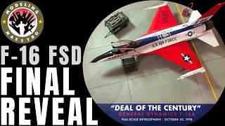 Finishing the Hasegawa 1/48 F 16A FSD | From Classic Kit to Red, White & Blue 4K