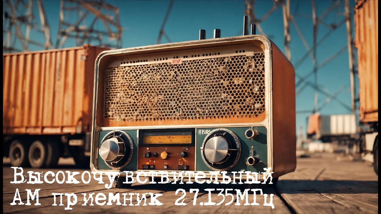 Самодельный, высокочувствительный АМ приемник для приема дальнобойщиков ...