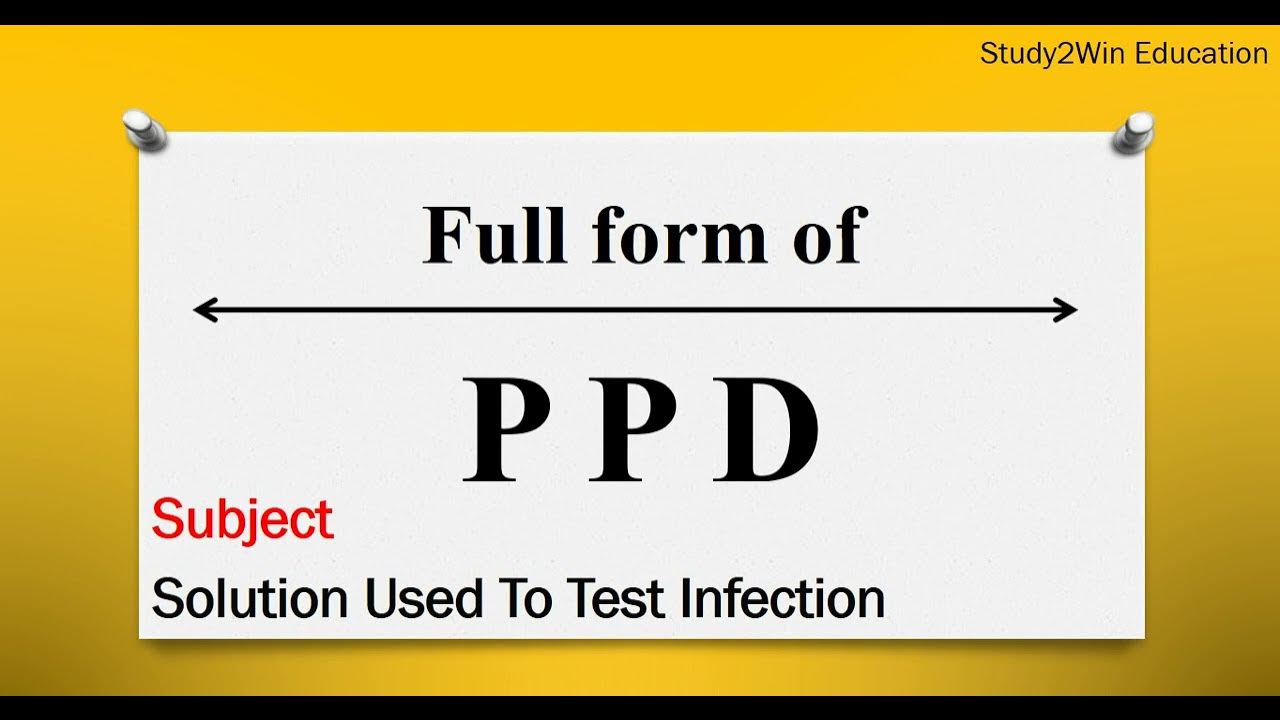 ppd-ka-full-form-full-form-of-ppd-in-english-subject-solution