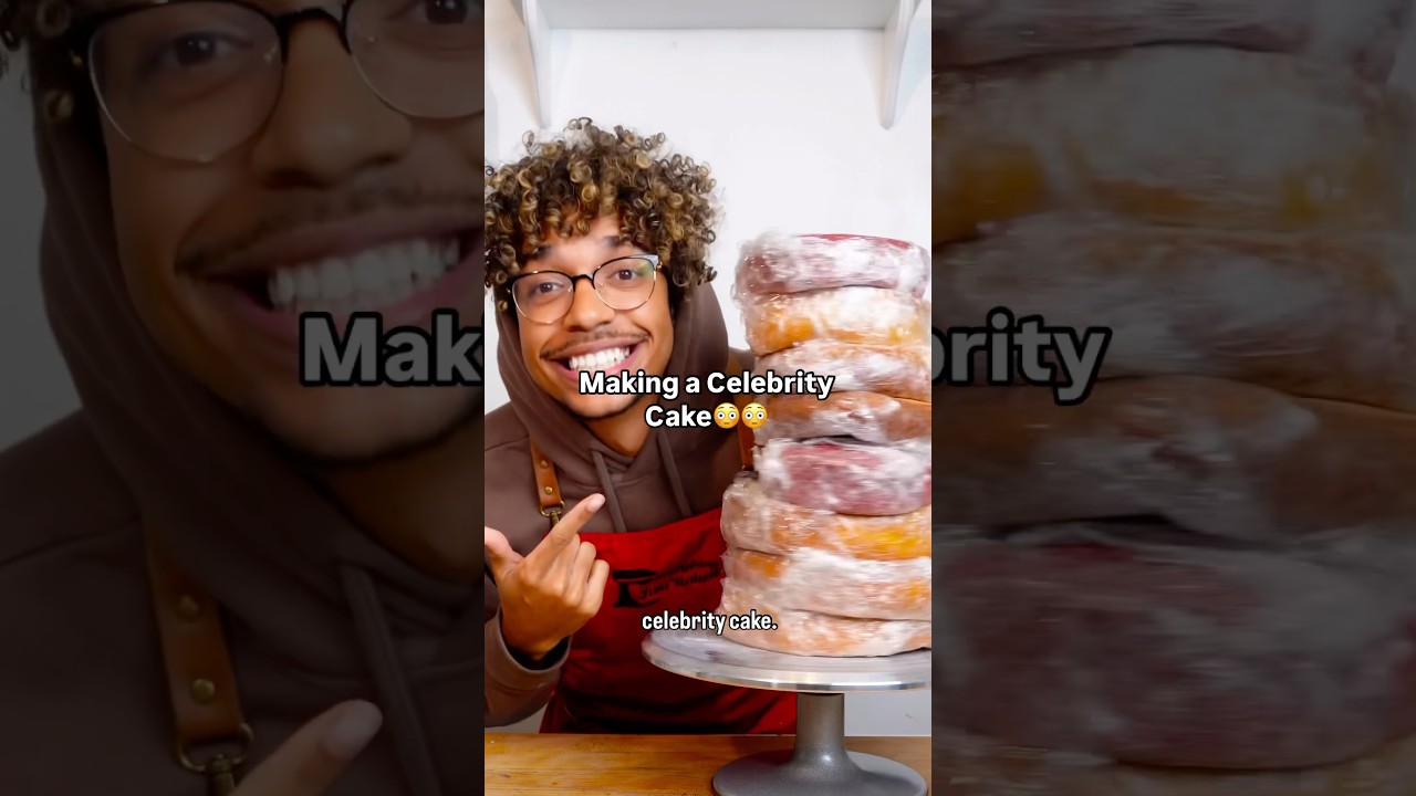 Making a CELEBRITY CAKE😳 