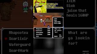 SAVE Game &amp; SHOP secrets REVEALED! (Deltarune gameplay) #shorts